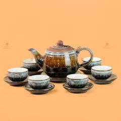 B? ?m Chén C?m Th?ch K? Vàng