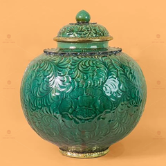 Chum Ngâm Ru?u B?c Ð?ng H?a Ti?t Vân Lá Xoáy