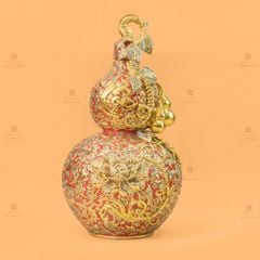 Bình H? Lô Ch? L?c Ð?p N?i V? Vàng