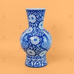 Bình Hoa Men Lam Song Ph?ng Ngàn Hoa Phú Quý 2