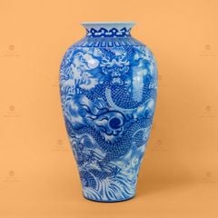 Mai Bình Men Lam Ngu Long Kh?i Th?y Thang Vân