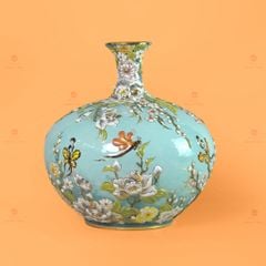 Bình Hút L?c Ngàn Hoa C? Dài V? Vàng