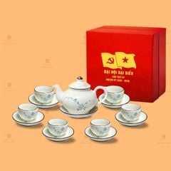 B? ?m Chén Men Kem V?t V? Ðào Xanh