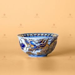 Bát Com Th? Kim Long Ð?ng Vân Men Lam N?i V? Vàng Kim