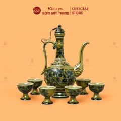 B? Bình Ru?u V? Tay Hoa Mai