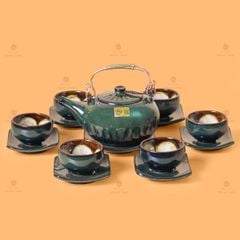 B? ?m Chén Giang Tây Men H?a Bi?n Múi Ng?c Th?