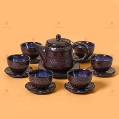 B? ?m Chén G?m Men H?a Bi?n Hoa Bé