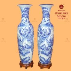 L?c Bình 1M4 Men Lam Bách Ði?u Tr?u Hoàng