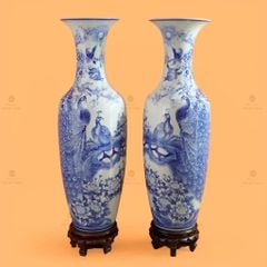 L?c Bình 1M4 Men Lam Công Ðào