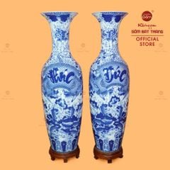 L?c Bình Men Lam Phúc Ð?c