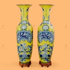 L?c Bình 1M6 Men Vàng Phúc Ð?c