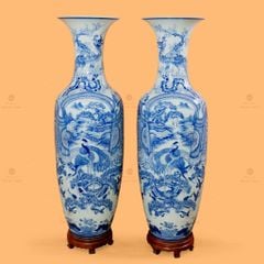 L?c Bình Béo 1M6 Men Lam Bích Thu