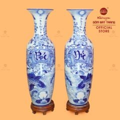 L?c Bình Men Lam Phúc Ð?c Vu?ng Tài Song Ngu