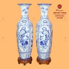 L?c Bình Men Lam T? Quý