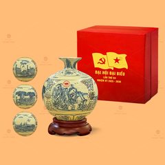 Bình Hút L?c T? C?nh Hào Hùng Dân T?c