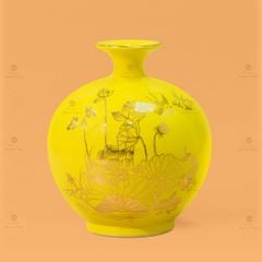 Qu? Hút L?c Men Màu B?o Liên Bình An V? Vàng